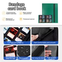 Classeur de collection et dossier de présentation FUXI à 4 pochettes en PP pour cartes à collectionner MTG, TCG et cartes sportives