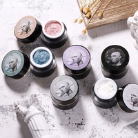 Gel de sculpture texturé pour ongles avec effet laine en relief 3D et formule de sculpture pour l'art de la manucure, vernis à ongles professionnel