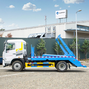 Truk sampah 4x2, truk sampah bahan bakar Diesel Manual & untuk daur ulang, kondisi penggunaan industri konstruksi - Product Image 2