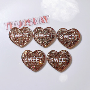 Matériaux pour patchs, colle crème, accessoires de téléphone DIY peints, pinces à <span class=keywords><strong>cheveux</strong></span>, ornements capillaires, boucles de chaussures, Saint-Valentin transfrontalier - Product Image 6