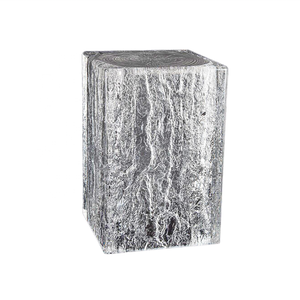 <span class=keywords><strong>Ginya</strong></span> Acryl Quadratischer Gravierter Eis-Muster Beistelltisch Hocker für Wohnungsdekoration Modernes Design Hochzeits- & Event-Nutzung - Product Image 1