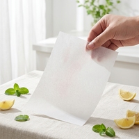 Papier sulfurisé de qualité alimentaire imprimé sur mesure en gros, 38 g/m², 40 g/m², en pâte de bois vierge, pour la cuisson