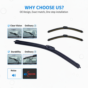 Escobilla Limpiaparabrisas de Caucho Natural Duradera, Certificada IATF 16949, Compatible con <span class=keywords><strong>Porsche</strong></span> Cayenne y Mercedes-Benz - Product Image 2