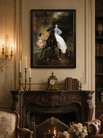 Peinture à l'huile Karl Bryullov Femme équestre 60*90cm Toile faite à la main Portrait classique russe néoclassique pour mur de galerie à domicile