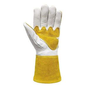 Nouveaux gants de soudage à la main en cuir de vachette, design dernier cri, résistants à la chaleur, pour travaux lourds, gants de sécurité pour soudeurs - Product Image 3