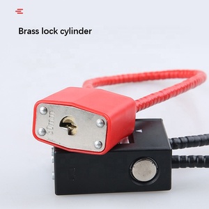 <span class=keywords><strong>Cable</strong></span> DE SEGURIDAD Cerradura de pistola con llaves Cerradura de pistola negra y roja <span class=keywords><strong>Cable</strong></span> de grillete de diferente longitud 8,5 "11" 15 "<span class=keywords><strong>Cable</strong></span> de bloqueo de pistola - Product Image 6