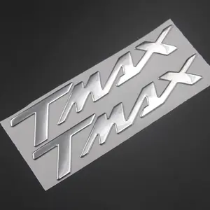 Pegatinas autoadhesivas para motocicleta Yamaha TMAX 530 550 3D, adhesivos suaves con logotipo
