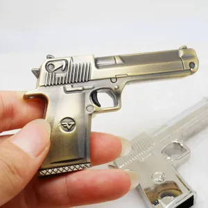 Novelty Gun USB Flash Drive 32GB Creative Metal Gun Shape Pendrives 16GB USB Memory Stick 64GB Thumb Drive Poly Bag OEM USB 2.0