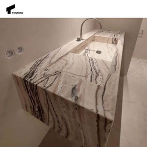 <span class=keywords><strong>Lavabo</strong></span> <span class=keywords><strong>de</strong></span> Pared Rectangular <span class=keywords><strong>de</strong></span> Mármol Verde Natural <span class=keywords><strong>de</strong></span> Lujo Tostone para Diseño Personalizado, Decoración <span class=keywords><strong>de</strong></span> Hogar, Villa u Hotel - Product Image 6