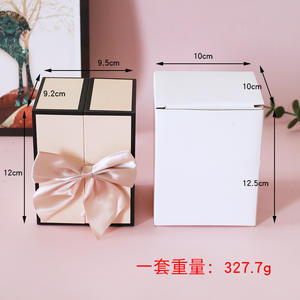 Petit cadeau pour la Saint-Valentin, boîte à bijoux en forme d'ours à double porte, rose <span class=keywords><strong>éternel</strong></span>le, coffret cadeau, collier créatif pratique, fabricants - Product Image 4