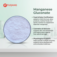 Poudre d'additif alimentaire 99% Gluconate de manganèse, matière première de qualité alimentaire, complément alimentaire