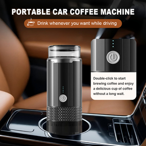 เครื่องชงกาแฟแบบพกพา ชาร์จไฟได้ 2-in-1 ใช้ได้กับ K-Cup, กาแฟผง และชา ใช้ได้ทั้งในรถและที่บ้าน - Product Image 3