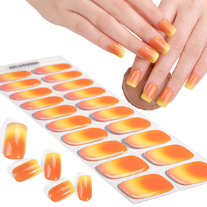 Pegatinas de <span class=keywords><strong>uñas</strong></span> de Gel con diseño de ojo de gato fluorescente 2026, nuevos suministros de endurecimiento de luz UV de los principales proveedores de <span class=keywords><strong>uñas</strong></span> - Product Image 3