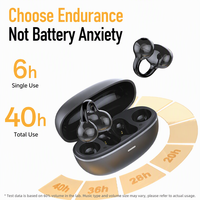 Écouteurs à Conduction Aérienne Personnalisés en Usine, Oreillettes Ouvertes TWS, Casques OWS BT5.4 Sans Fil pour le Sport