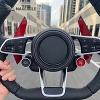 Volant en cuir noir cousu à la main pour Audi A3 A4 A5 A6 A7 Q3 Q5 Q7 RS RS5 RS3 C6 C8 A8 Q8 B8 S7 S6