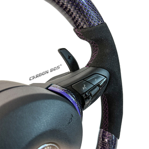 Carbonio in fibra di carbonio viola per BMW M2 M3 M4 M5 F82 F10 F20 F22 F30 F32 F36 F23 F06 F15 con Alcantara, spedizione diretta per BMW <span class=keywords><strong>Serie</strong></span> 3 - Product Image 6
