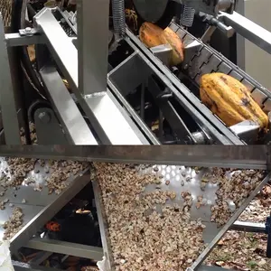 Groene Cacao Pod Separator Machine/Cacaoboon Extractor Machine