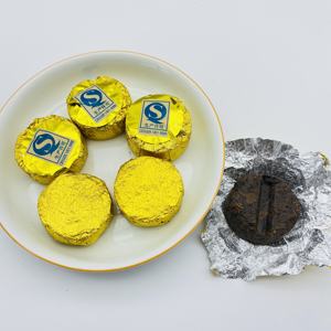 Petite brique Puer <span class=keywords><strong>Tuocha</strong></span> de thé Pu-erh de gâteau de pile biologique de marque privée du <span class=keywords><strong>Yunnan</strong></span> Vente en gros - Product Image 4