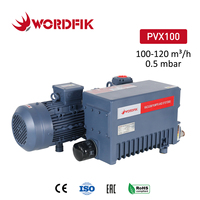 Garansi Satu Tahun Bersertifikat CE Pompa Vakum Rotary Vane Oli 100m³/h 120m³/h PVX100 untuk Regenerasi Limbah Tekstil