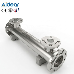 Échangeur de chaleur industriel à calandre et tubes Aidear pour refroidisseur d'huile hydraulique, climatisation de bateaux et yachts, condenseur d'eau de mer - Product Image 4