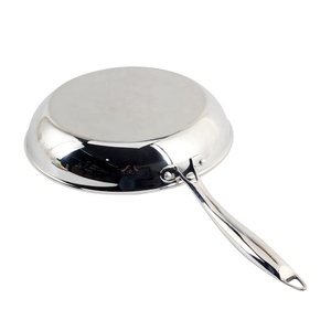 เหมาะสำหรับเตาทุกประเภทกระทะสเตนเลสสตีลสามชั้นขนาด10นิ้ว - Product Image 4