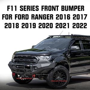 Pare-chocs avant et arrière en acier avec support de treuil et éclairage LED pour Ford Ranger T6 T7 T8 PX1 PX2 PX3 2016~2022 - Product Image 2