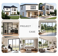 Fenêtres à battant en aluminium modernes certifiées NFRC Taille personnalisée pour la maison/le bureau Installation facile Balançoire verticale pour usage extérieur