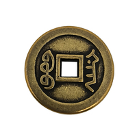 Pièce de monnaie ancienne chinoise Feng Shui porte-bonheur, fabriquée sur mesure