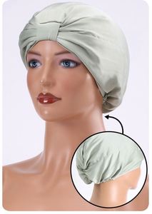 Gorro de Ducha para Mujer, Toalla de Baño de Secado Rápido, Envoltura para el Cuidado del Cabello, Gorro Ajustable con Forro de Satén Suave y Banda para Atar - Product Image 4