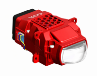 Projecteur carré RCD 12V 72W à optique anti-éblouissement, démarrage instantané, design plat et fin, pour la sécurité routière nocturne, en stock et prêt à être expédié