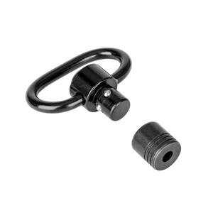 Hecho en Fábrica, Anilla Giratoria de 1.25 Pulgadas (42mm), Ajuste Universal, Anodizado Negro, Duradera, Alta Resistencia, Liberación Rápida, Equipo Táctico para Exteriores - Product Image 5