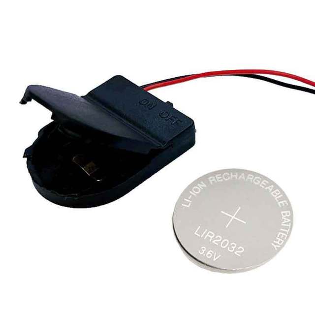 Pi 5/5th Generation RTC Clock Module Battery Pi 5 RTC Battery Power Supply Connector Electronic