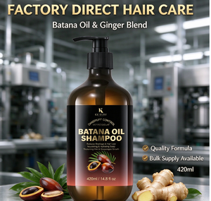 Champú de Jengibre con Aceite de Batana – Fórmula con Aceites Esenciales Puros para un Cabello Suave, Fuerte y Brillante, Directo de Fábrica - Product Image 4