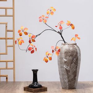 Plante artificielle Guanyin en feuille de lotus Meng Jie, 100 cm, 200 cm, arrangement de fleurs en soie pour vase, décoration de style chinois - Product Image 4