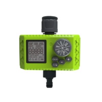 Programmateur d'arrosage en plastique OEM programmable, étanche, avec écran HD, fonction de report de pluie, système d'irrigation automatique pour pelouse et jardin