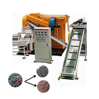 TMJ-400 automatique cuivre plastique fil de séparation cuivre riz machine petite ferraille cuivre câble granulateur
