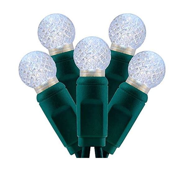 For UL CUL 50/70/100 Count G12 Strawberry Mini LED String Lights Green Wire 4IN/6IN Spacing Outdoor Commercial Grade