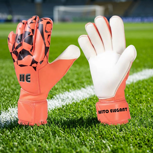 Gants de gardien de but respirants équipement de sport professionnel entraînement adulte antidérapant gants de Football résistants à l'usure pour hommes - Product Image 4