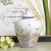 Décorations pour la maison nouveau fabriqué à Guangzhou en céramique bleu et blanc chinois botte vase