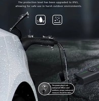 Nouvelle station de recharge portable pour véhicules électriques de niveau 2, 9 kW, 40 A, type 1, avec câble IP65 de 5 m, garantie de 2 ans