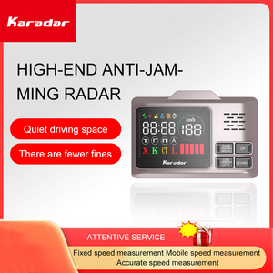 2025 Karadar Pro980 Xe Radar Detector AntiRadar 2in1 Nga Tốc Độ Bằng Giọng Nói Máy Ảnh Cảnh Báo 360 ° Laser Phát Hiện Cho Xe SUV Xe Tải - Product Image 3