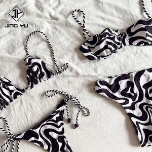 Custom Fashion Show Swimwear Women Sexy Two Piece Bikini Designer Swimsuit Women - Product Image 1