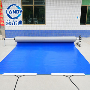 เครื่องม้วนเก็บผ้าคลุมสระว่ายน้ำ Landy รุ่น H500 ทำจากอลูมิเนียมอัลลอยด์และ PVC ช่วยจัดเก็บสะดวก - Product Image 1