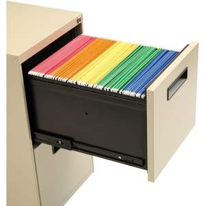 Archivador metálico con pedestal y dos cajones Alera PAFFPY, 14 7/8 ancho x 19-1/8 profundo x 27-3/4 alto, color putty - Product Image 6