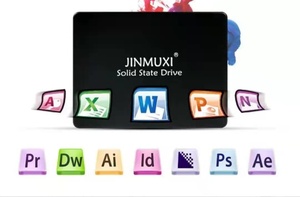 JINMUXI SATAIII Soild State Disk GUANGDONG/CN pemasok Laptop Server Desktop Hard Disk SSD 120GB 256GB 512GB 2.5 inch hitam FCC - Product Image 5