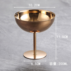 Gobelets à vin en acier inoxydable 304 couleur or <span class=keywords><strong>rose</strong></span>, coupes <span class=keywords><strong>de</strong></span> luxe pour mariage, flûtes à champagne haut <span class=keywords><strong>de</strong></span> gamme, gravure personnalisée - Product Image 5