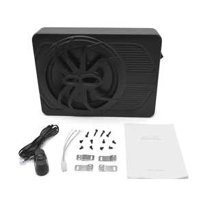 Système de haut-parleurs de subwoofer portable pour voiture, 12V, caisson de basses actif avec amplificateur, compatible universel pour voiture, SUV, pick-up - Product Image 4