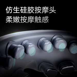 Masseur oculaire SKG en argent poli dégradé avec thérapie thermique et acupression pour la relaxation des yeux - Product Image 2