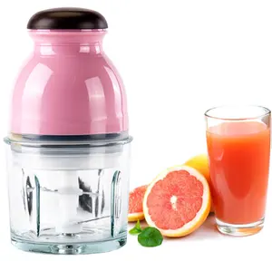 Mini máquina de cozinhar doméstica, liquidificador eletrônico de 600ml para alimentos, frutas e vegetais, processador de alimentos multifuncional