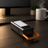 Batterie externe solaire 20000 mAh avec câbles intégrés, Powerbank 50000 mAh, chargeur solaire pour iPhone et téléphones